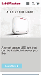 Mobile Screenshot of liftmaster.com